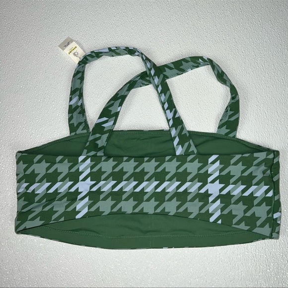 Offline By Aerie Green Real Me Stretch Xtra Square Neck Sports Bra Size XL NWT - Picture 5 of 8